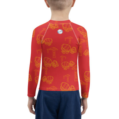 Construction Zone Kids Rash Vest