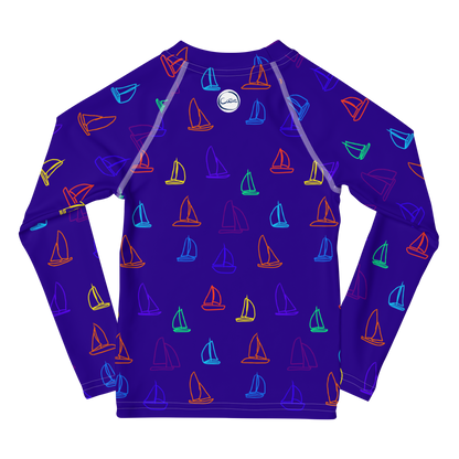 Sailing Race Kids Rash Vest