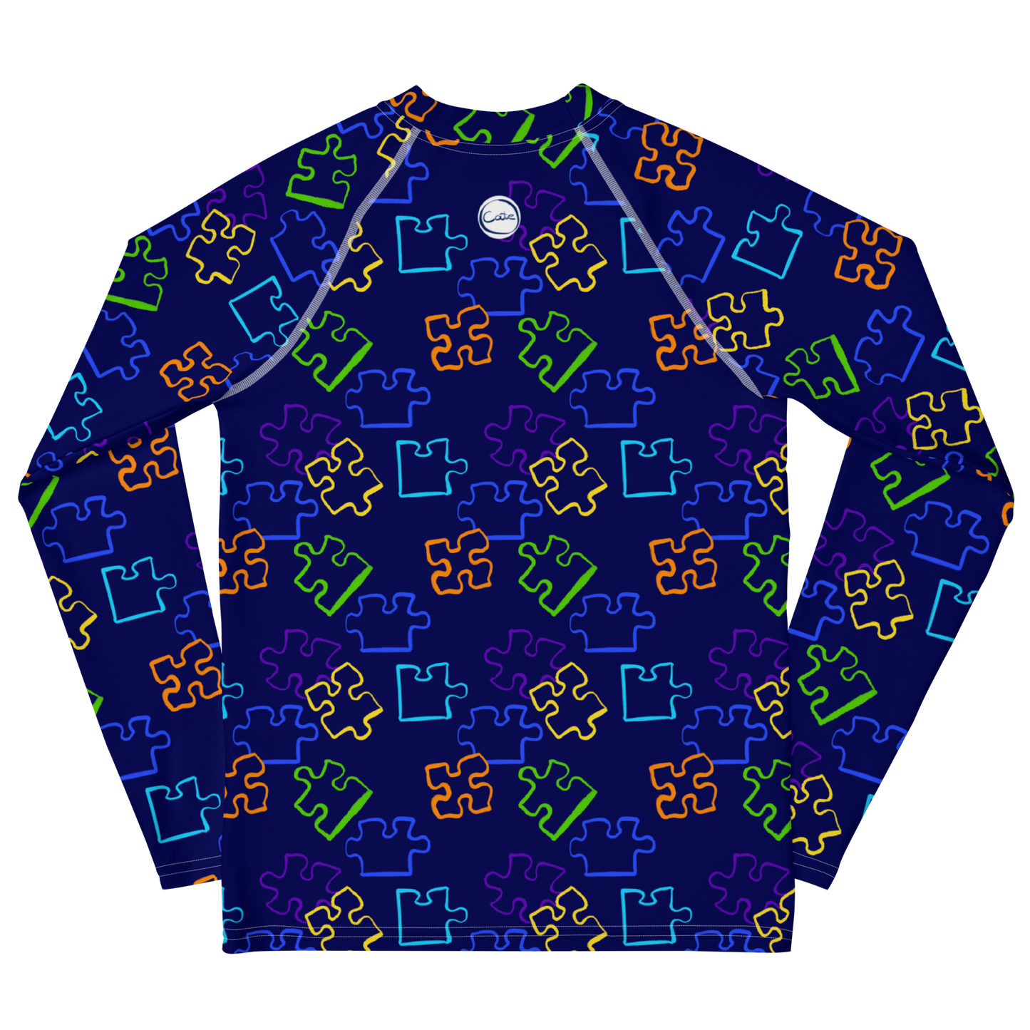 Puzzled Older Kids Rash Vest