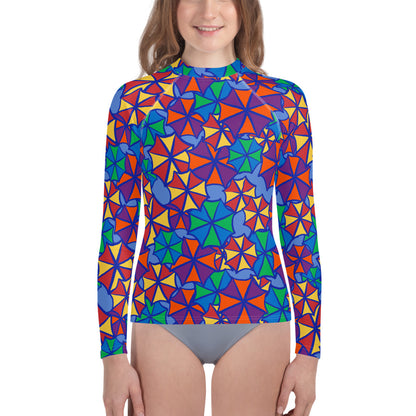 Umbrella Joy Older Kids Rash Vest