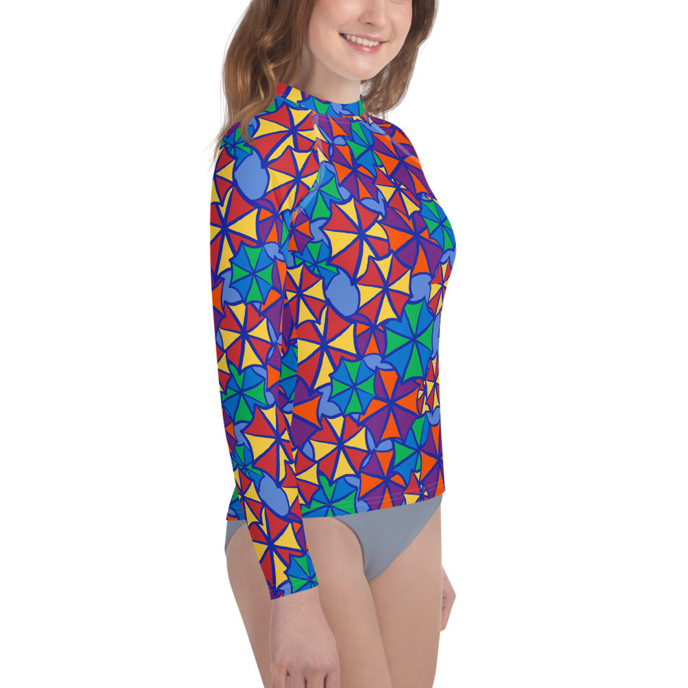 Umbrella Joy Older Kids Rash Vest