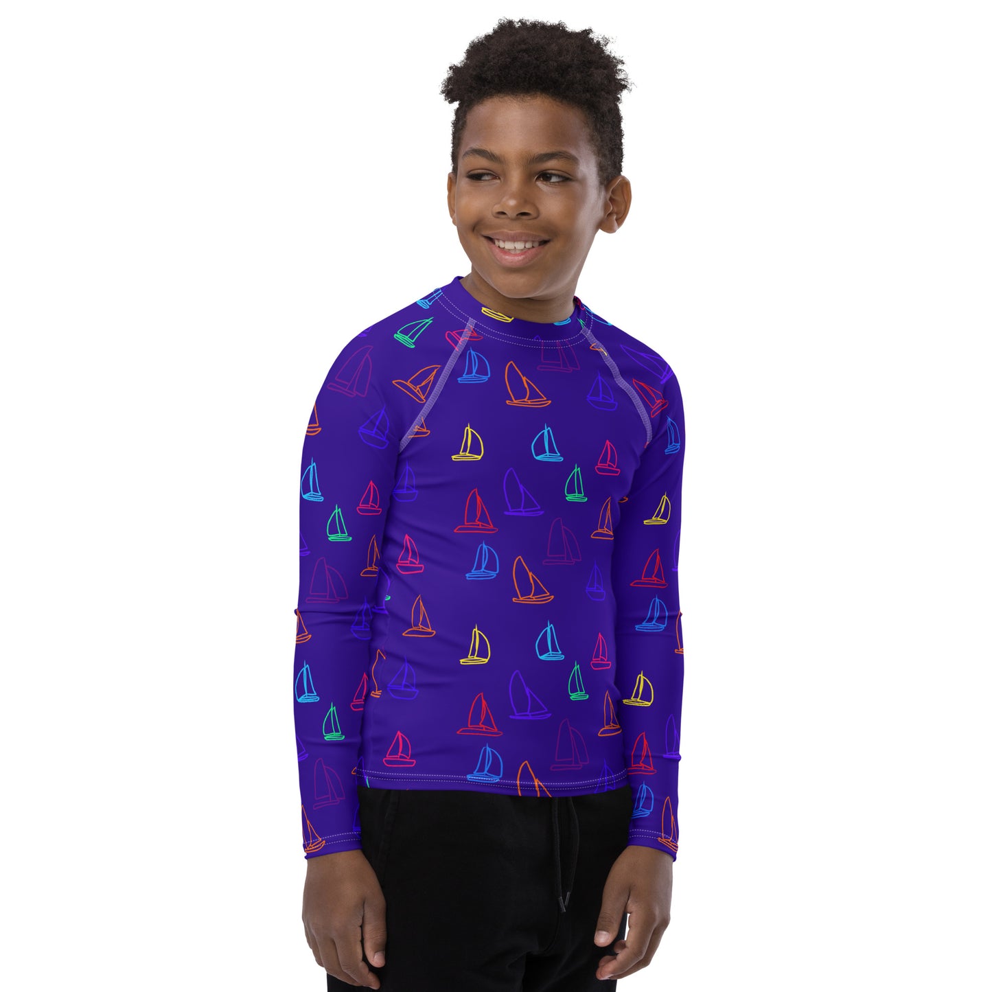 Sailing Race Older Kids Rash Vest