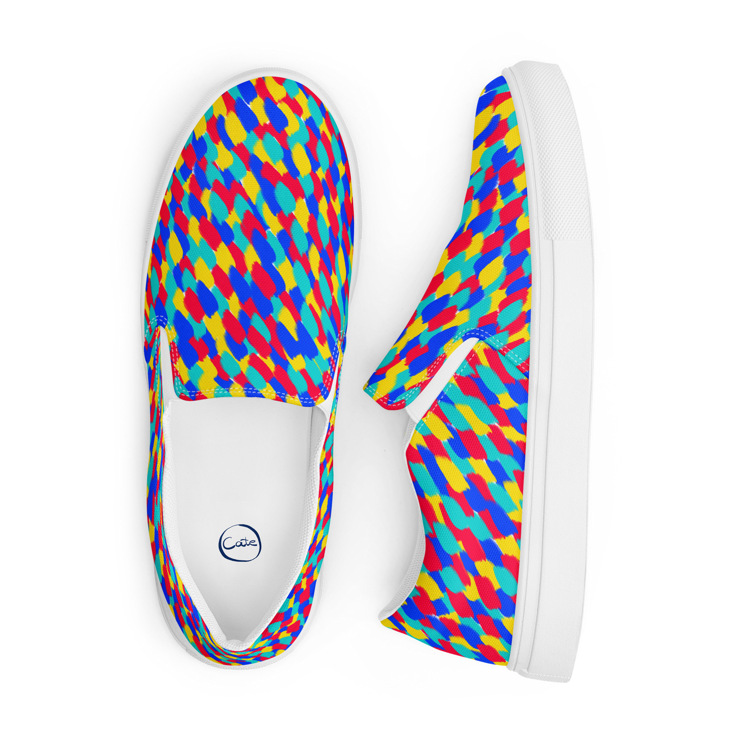 Raining Colour Women’s slip-on canvas shoes