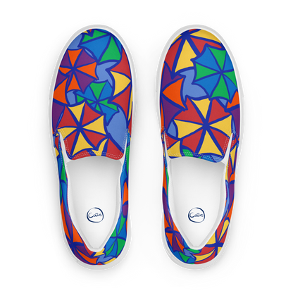 Umbrella Joy Women’s slip-on canvas shoes