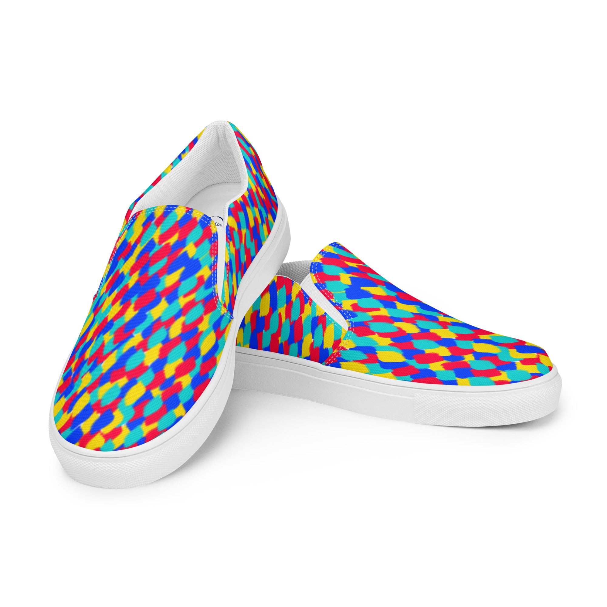 Slip on canvas 2025 sneakers womens