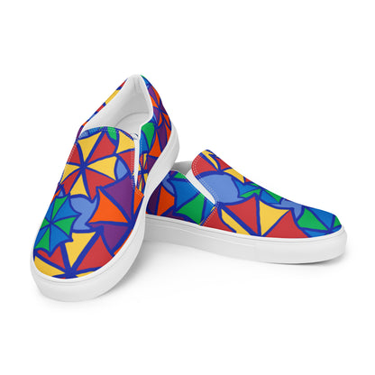 Umbrella Joy Women’s slip-on canvas shoes