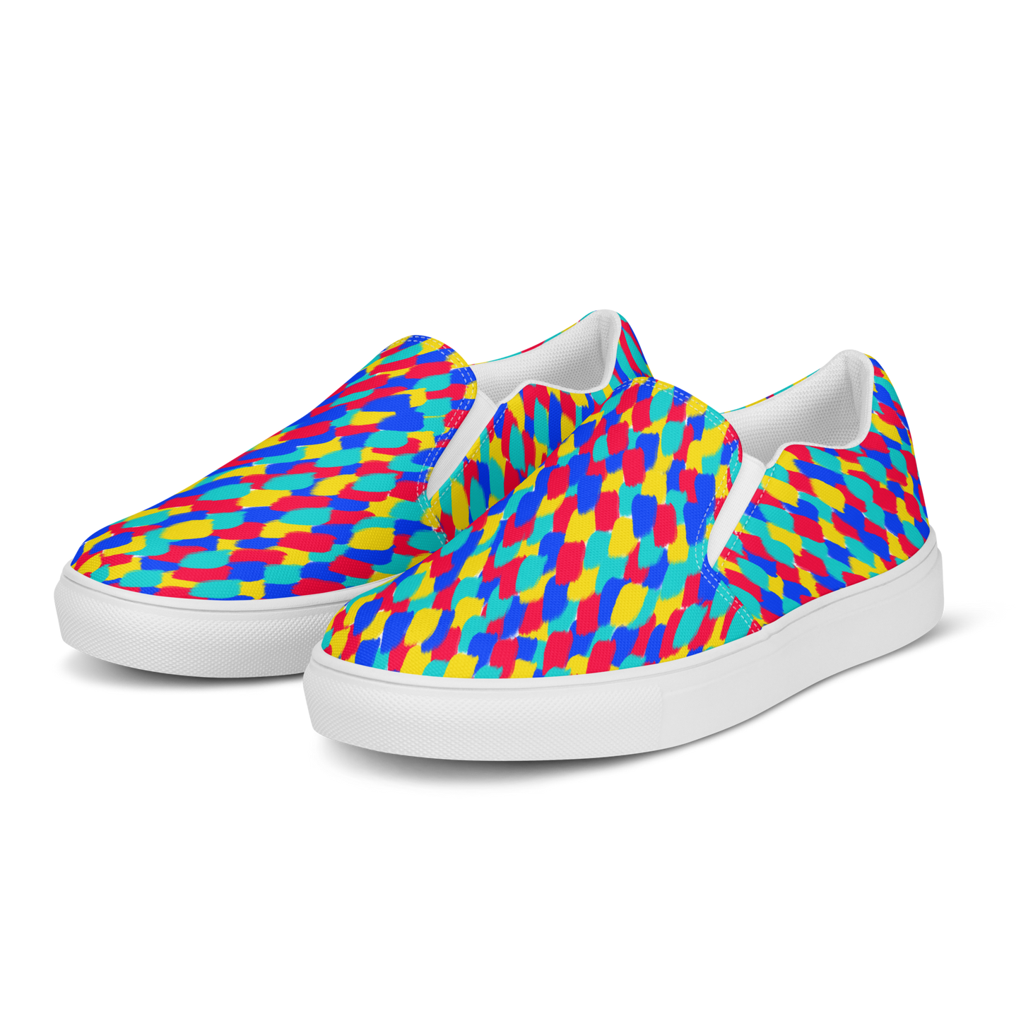 Raining Colour Women’s slip-on canvas shoes