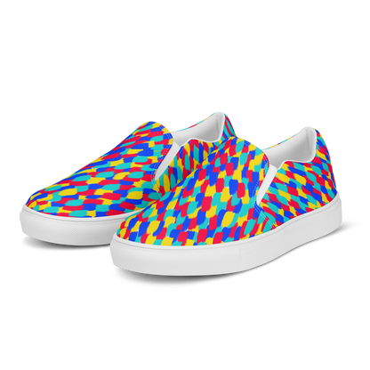 Raining Colour Women’s slip-on canvas shoes