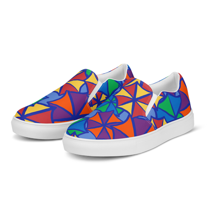 Umbrella Joy Women’s slip-on canvas shoes