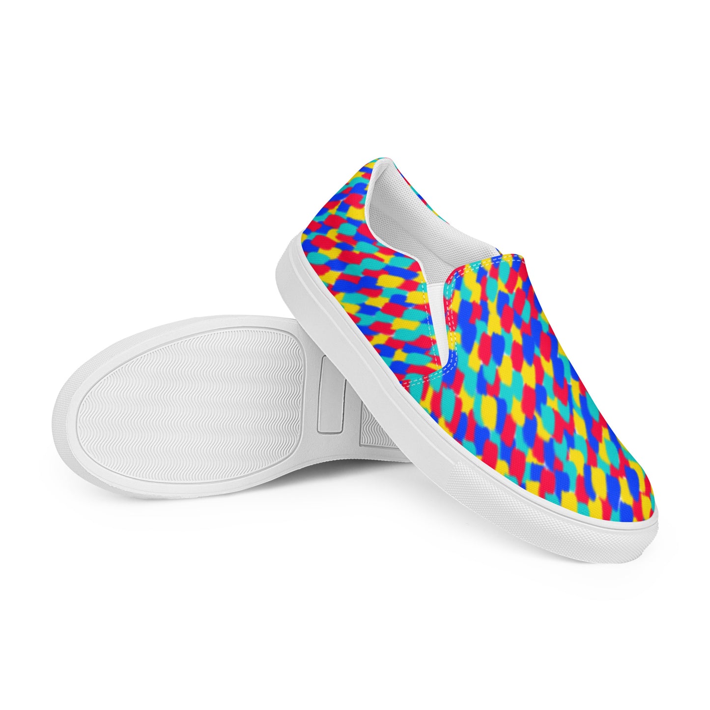 Raining Colour Women’s slip-on canvas shoes