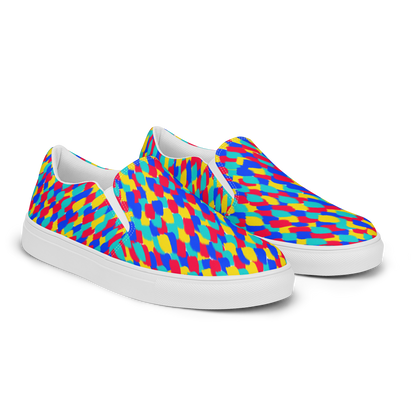 Raining Colour Women’s slip-on canvas shoes