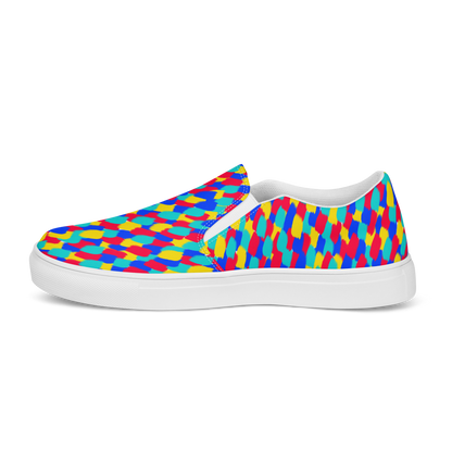 Raining Colour Women’s slip-on canvas shoes