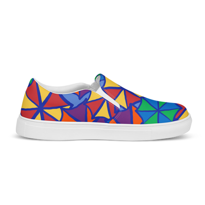 Umbrella Joy Women’s slip-on canvas shoes